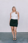 DISPATCH 07.05.25 - Erin Mini Denim Skirt - Washed Black