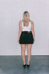 DISPATCH 07.05.25 - Erin Mini Denim Skirt - Washed Black