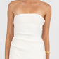 Darcie Strapless Top - Cream
