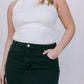 DISPATCH 07.05.25 - Erin Mini Denim Skirt - Washed Black