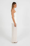 Darcie Strapless Top - Cream