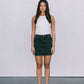 DISPATCH 07.05.25 - Erin Mini Denim Skirt - Washed Black