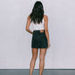 DISPATCH 07.05.25 - Erin Mini Denim Skirt - Washed Black