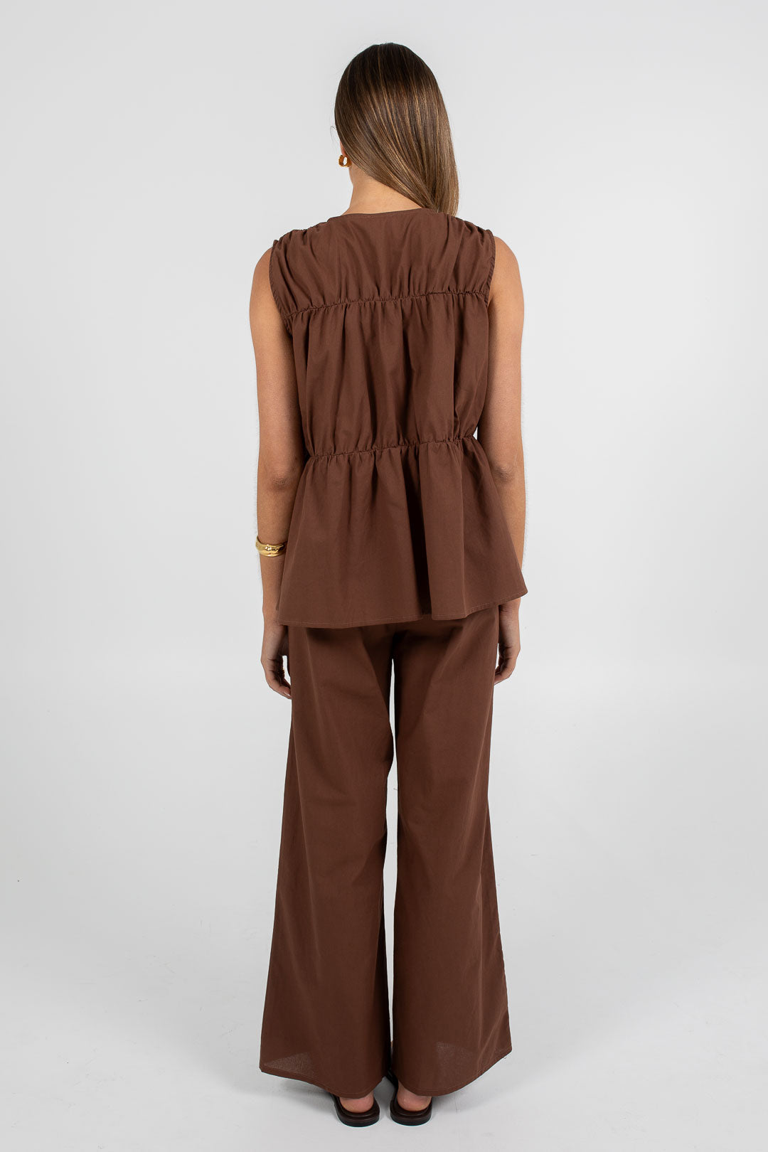 Dora Set Chocolate Brown