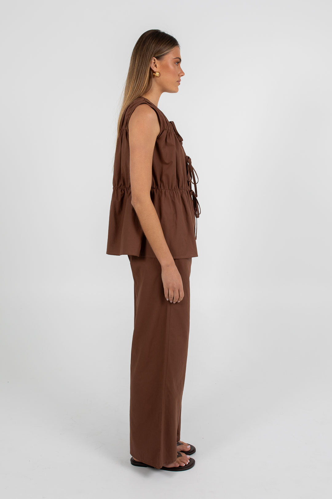 Dora Set Chocolate Brown