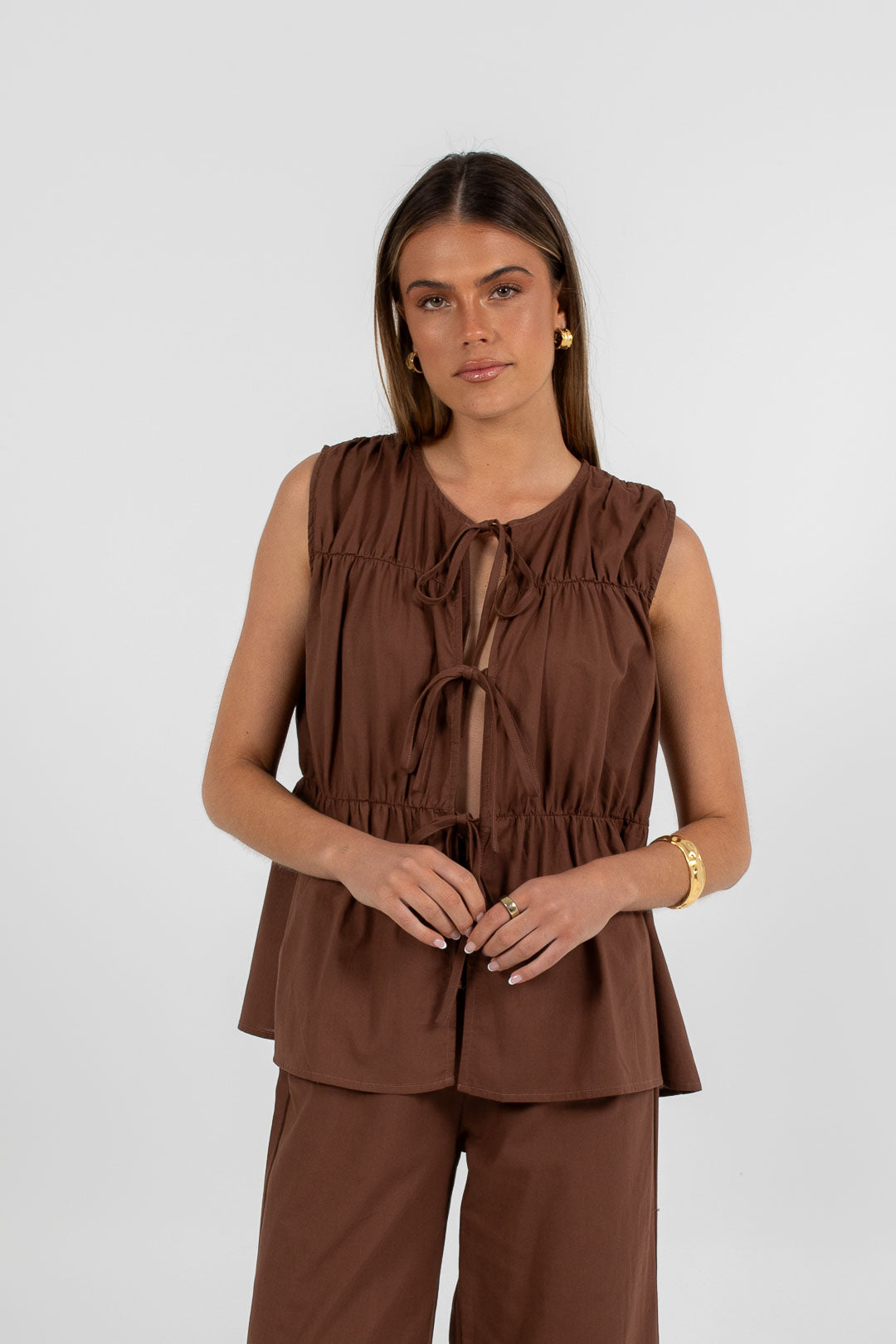 Dora Set Chocolate Brown