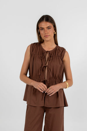COMING SOON - Dora Set - Chocolate Brown