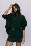 DISPATCH 07.05.25 - Erin Mini Denim Skirt - Washed Black