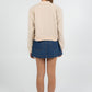 COMING SOON - Quinie Bomber Jacket - Cream