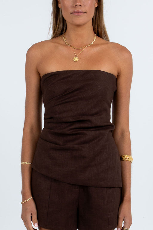 Hazel Top - Chocolate