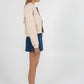 COMING SOON - Quinie Bomber Jacket - Cream