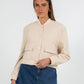 COMING SOON - Quinie Bomber Jacket - Cream