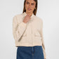 COMING SOON - Quinie Bomber Jacket - Cream