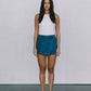 DISPATCH 07.05.25 - Jackie Denim Skort - Dark Blue Wash