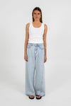 COMING SOON - Elissa Baggy Jean - Light Mineral Wash