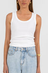 COMING SOON - Gemma Tank Top - White