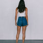 DISPATCH 07.05.25 - Jackie Denim Skort - Dark Blue Wash