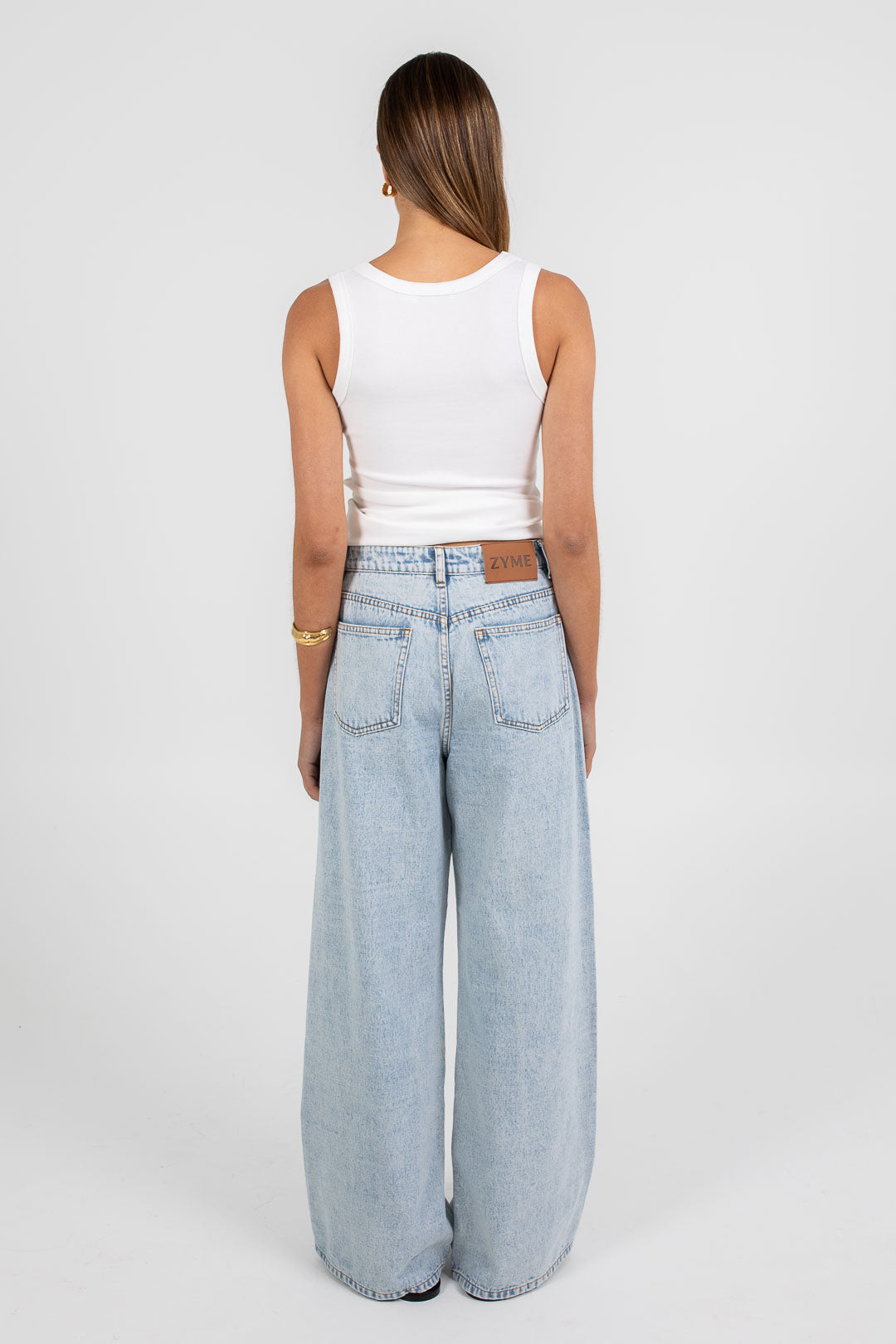 PRE ORDER Elissa Baggy Jean Light Mineral Wash