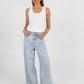 COMING SOON - Elissa Baggy Jean - Light Mineral Wash