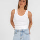 COMING SOON - Gemma Tank Top - White