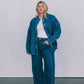 DISPATCH 07.05.25 - Janey Wide Leg Jeans - Dark Blue Wash
