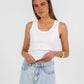 COMING SOON - Gemma Tank Top - White