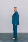 DISPATCH 07.05.25 - Janey Wide Leg Jeans - Dark Blue Wash