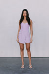 Pip Bodysuit - Pastel Lilac Mesh