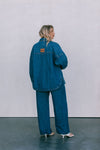 DISPATCH 07.05.25 - Janey Wide Leg Jeans - Dark Blue Wash