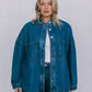 DISPATCH 07.05.25 - Janey Wide Leg Jeans - Dark Blue Wash