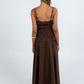 Ivana Maxi Dress - Chocolate