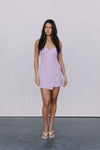 Pip Bodysuit - Pastel Lilac Mesh