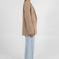 Quade Tailored Blazer - Beige Pinstripe