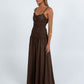 Ivana Maxi Dress - Chocolate