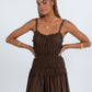 Ivana Maxi Dress - Chocolate