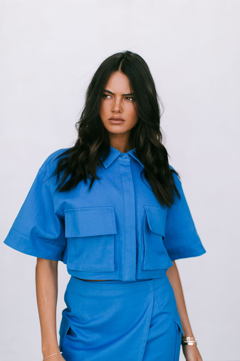 Valtos Skirt Cobalt Blue