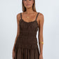 Ivana Maxi Dress - Chocolate