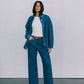 DISPATCH 07.05.25 - Janey Wide Leg Jeans - Dark Blue Wash