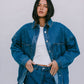 DISPATCH 07.05.25 - Janey Wide Leg Jeans - Dark Blue Wash