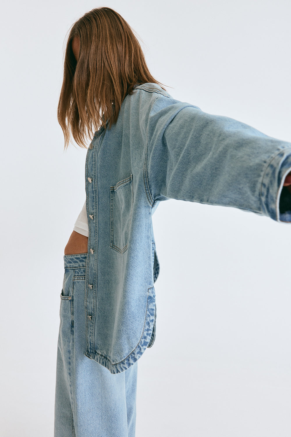 Ilou Denim Shirt Light Vintage