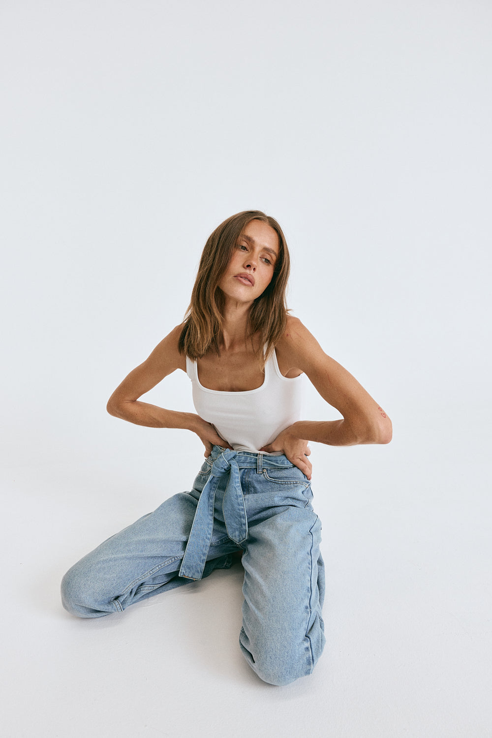 Embley Slim Leg Jean Light Vintage