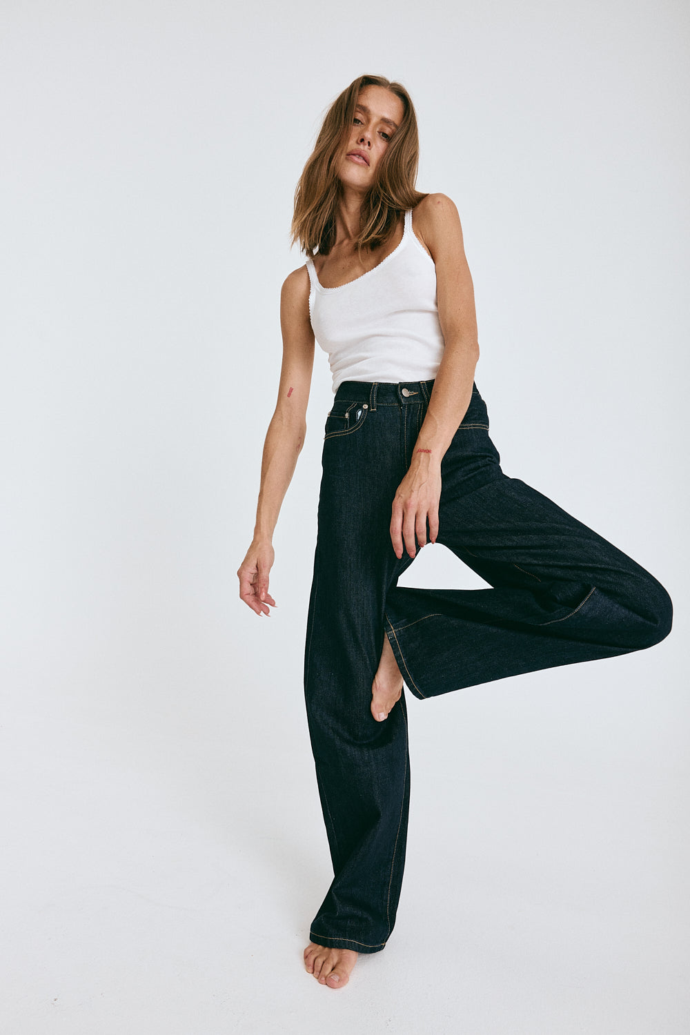 Bessie Straight Leg Jeans Indigo
