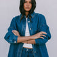 DISPATCH 07.05.25 - Janey Wide Leg Jeans - Dark Blue Wash