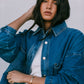 DISPATCH 07.05.25 - Janey Wide Leg Jeans - Dark Blue Wash