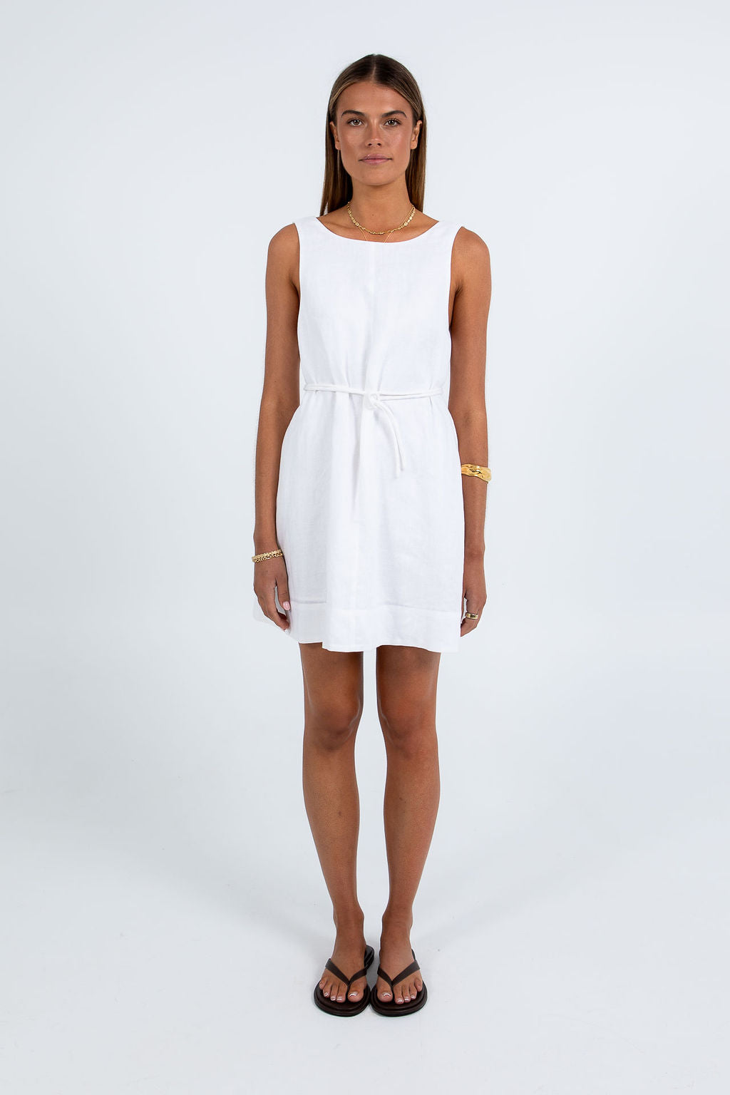 DISPATCH 26.11.25 - Lari Mini Dress - White