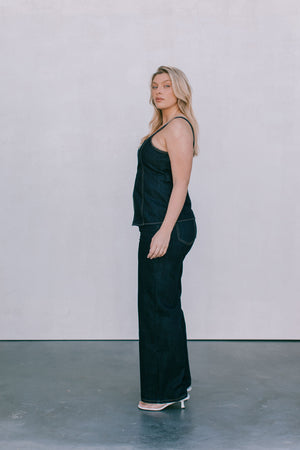 DISPATCH 07.05.25 - Bessie Straight Leg Jeans - Indigo Denim
