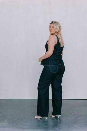 DISPATCH 07.05.25 - Bessie Straight Leg Jeans - Indigo Denim