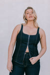 DISPATCH 07.05.25 - Bessie Straight Leg Jeans - Indigo Denim