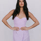 Pip Bodysuit - Pastel Lilac Mesh