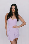 Pip Bodysuit - Pastel Lilac Mesh